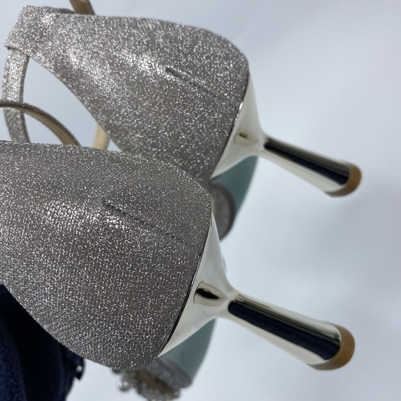 Betsey Johnson Women's Milo Embellished Kitten Heels Sandals Womens Sz 6.5M - Picture 10 of 15